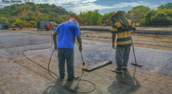 CDI DE PUERTO AYACUCHO RECIBIÓ TRABAJOS DE IMPERMEABILIZACIÓN