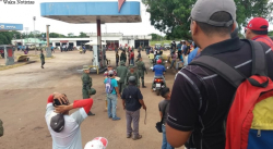 MILITARIZADA Y SIN COMITÉ ESTACIONES DE SERVICIO CATANIAPO Y PUERTO AYACUCHO