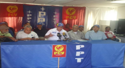 PARTIDOS POLÍTICOS PCV Y PPT FIJARON POSICIONES CRÍTICAS ANTE “FALLAS” DEL GOBIERNO