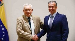 Tareck El Aissami sostuvo un encuentro con Rusia para fortalecer relaciones entre ambas naciones