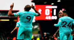 Salomón Rondón anotó de tiro libre