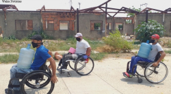 PERSONAS CON DISCAPACIDAD MOTORA PASAN LAS DE CAÍN POR FALTA DE ATENCIÓN DEL ESTADO