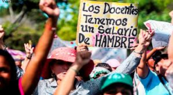 DOCENTES AMAZONENSES SE SUMAN AL PARO POR 48 HORAS CONVOCADO POR EL MAGISTERIO VENEZOLANO