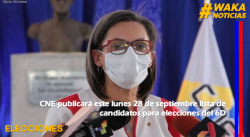 CNE PUBLICARÁ ESTE LUNES 28 DE SEPTIEMBRE LISTA DE CANDIDATOS PARA ELECCIONES DEL 6D
