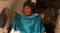 EVO MORALES PARTIÓ PARA MÉXICO