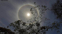 HALO SOLAR SORPRENDE A VENEZUELA EL DOMINGO DE RAMOS