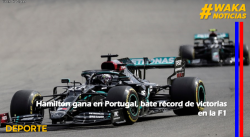 HAMILTON GANA EN PORTUGAL, BATE RÉCORD DE VICTORIAS EN LA F1