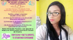 PUEBLO AMAZONENSE SE SUMA A RADIO MARATÓN POR LA SALUD DE LA JOVEN HILARY PUERTA
