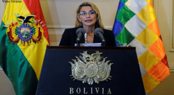 PRESIDENTA INTERINA DE BOLIVIA ANUNCIA QUE CONVOCARÁ A ELECCIONES EN LAS PRÓXIMAS HORAS