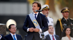 LACALLE POU ASUME PRESIDENCIA DE URUGUAY