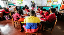 ESCUELAS DE PERÚ INICIAN PROYECTO QUE AYUDARÁ A INTEGRAR A NIÑOS VENEZOLANOS Y PERUANOS