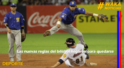 LAS NUEVAS REGLAS DEL BÉISBOL LLEGARON PARA QUEDARSE