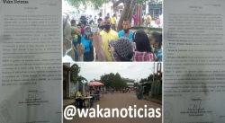 ALCALDÍA DE ATURES EMITIÓ COMUNICADO CON RELACIÓN A LOS TRABAJADORES INFORMALES DEL BARRIO UNIÓN