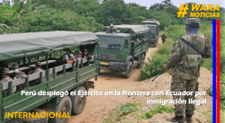 Perú desplegó el Ejército en la frontera con Ecuador por inmigración ilegal