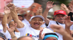 Abuelos se sumaron a la Chamba Mayor