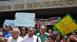 FEDERACIONES DE MAESTROS ANUNCIAN UN PARO POR 48 HORAS A PARTIR DE HOY MARTES