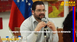 Trompiz: Universidades mantendrán clases a distancia