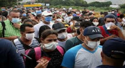 VENEZOLANOS LLEGAN DESDE COLOMBIA EN MEDIO DE LA CUARENTENA POR CORONAVIRUS
