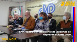 CNP REGISTRÓ 944 VIOLACIONES DE LA LIBERTAD DE EXPRESIÓN DURANTE 2020