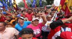 MIEMBROS DE LOS CLAP SE VAN A CARACAS A PROTESTAR