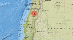 SISMO DE 5,5 GRADOS DE MAGNITUD SACUDIÓ A CHILE