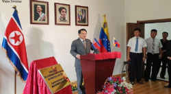VENEZUELA INAUGURA EMBAJADA EN COREA DEL NORTE