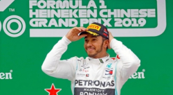 LEWIS HAMILTON GANÓ EL GRAN PREMIO DE CHINA