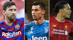 LEO MESSI, CRISTIANO RONALDO Y VAN DIJK, NOMINADOS AL PREMIO JUGADOR DEL AÑO DE LA UEFA