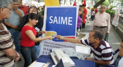 SAIME INTENSIFICA JORNADAS DE CEDULACIÓN EN TODO EL PAÍS